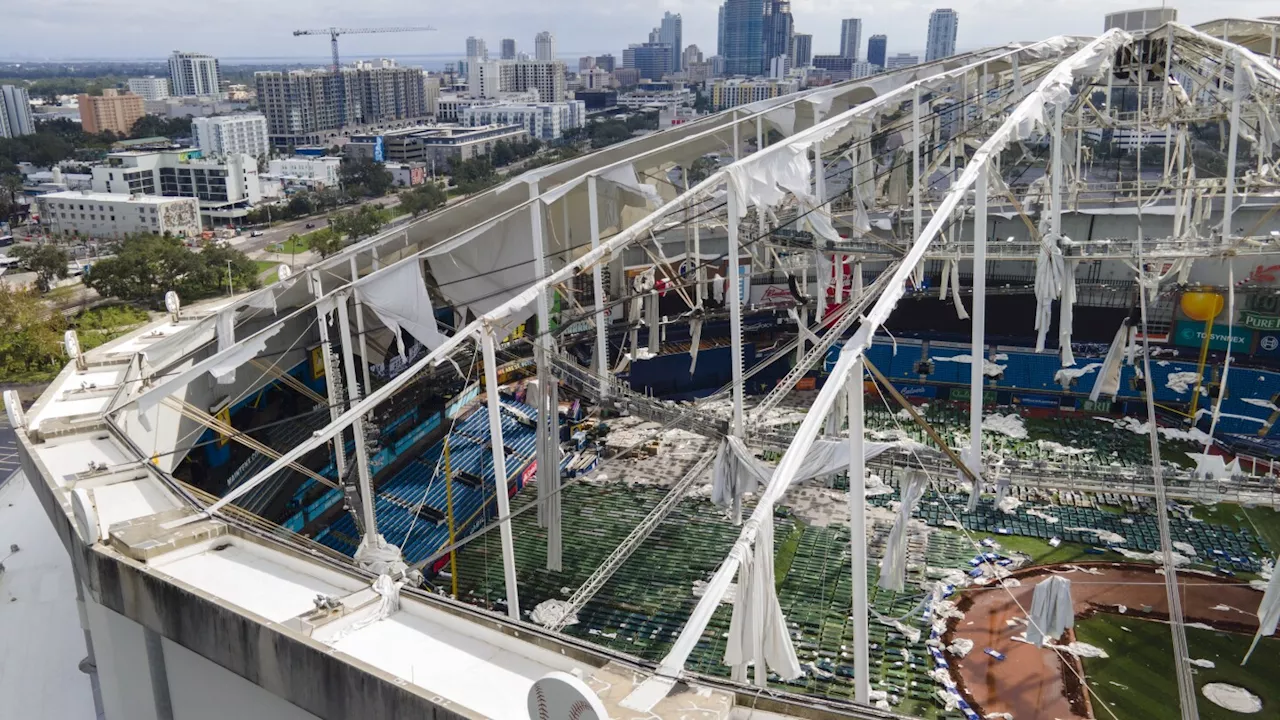 MLB wants the Tampa Bay Rays to play in the area if hurricane-damaged Tropicana Field is unfit