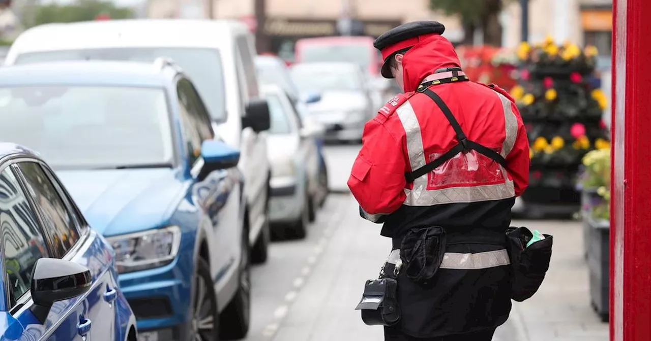 NI council areas with the largest number of parking fines