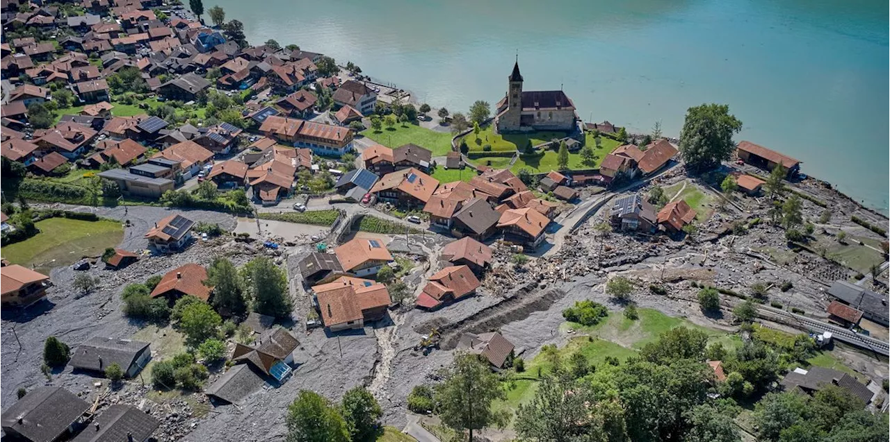 Brienz: Unwetter im August führte zu 1260 Schadenmeldungen