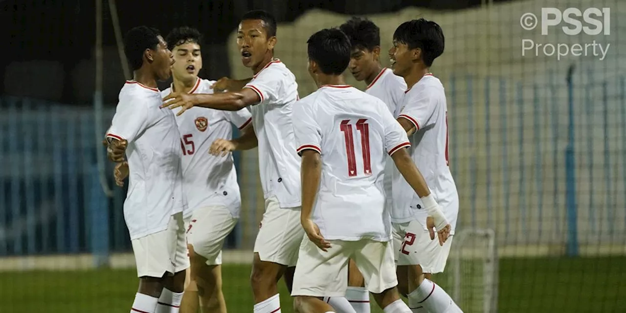 Jam Kick Off Timnas Indonesia U-17 vs Kuwait Hari Ini