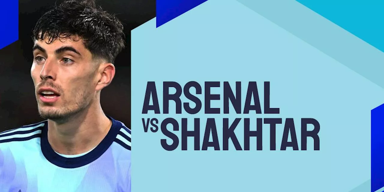 Link Live Streaming Arsenal vs Shakhtar Donetsk