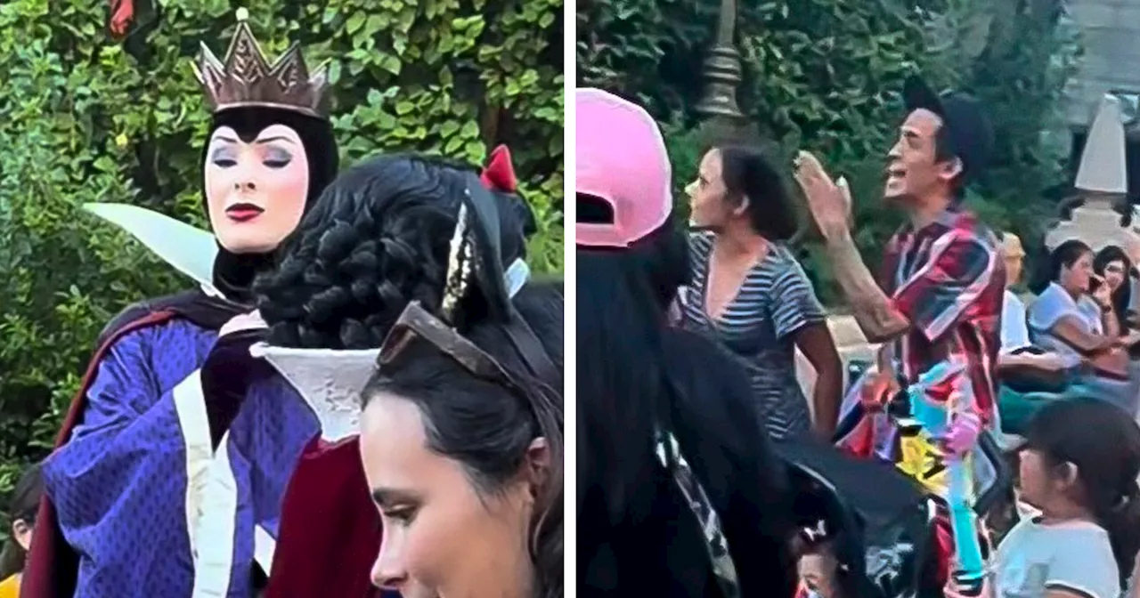 Parents Hilariously Slammed After Being Furious With Disneyland's Evil Queen For Acting Evil