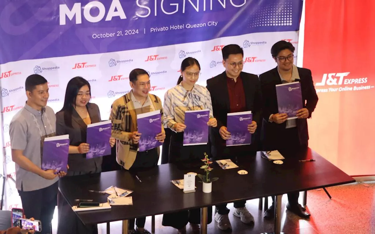 Shoppedia and J&T Express forge strategic partnership to revolutionize E-commerce Delivery in PHL