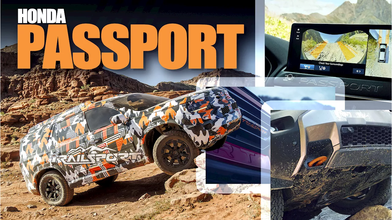 2026 Honda Passport TrailSport Reveals New Off-Road Gear