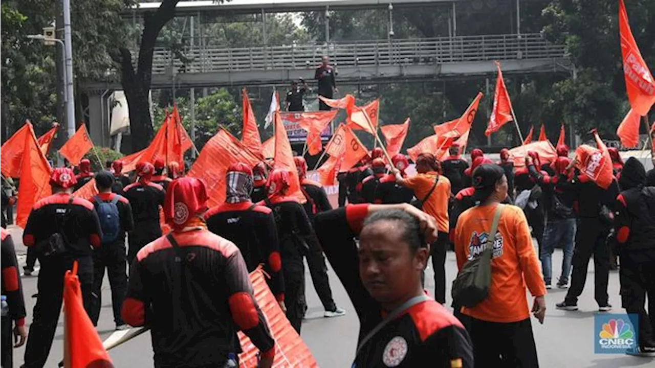 Lusa Buruh Mau Demo Besar-besaran di Jakarta-Kepung Istana Prabowo