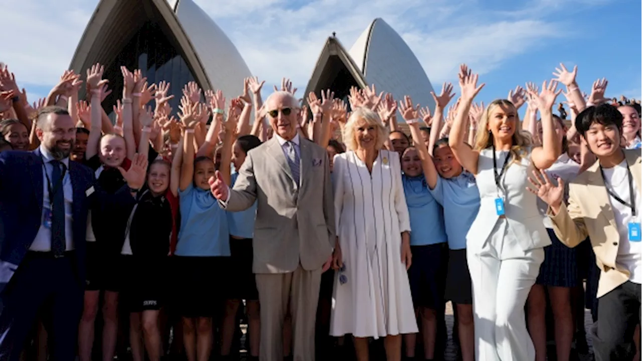 King Charles and Queen Camilla in Australia