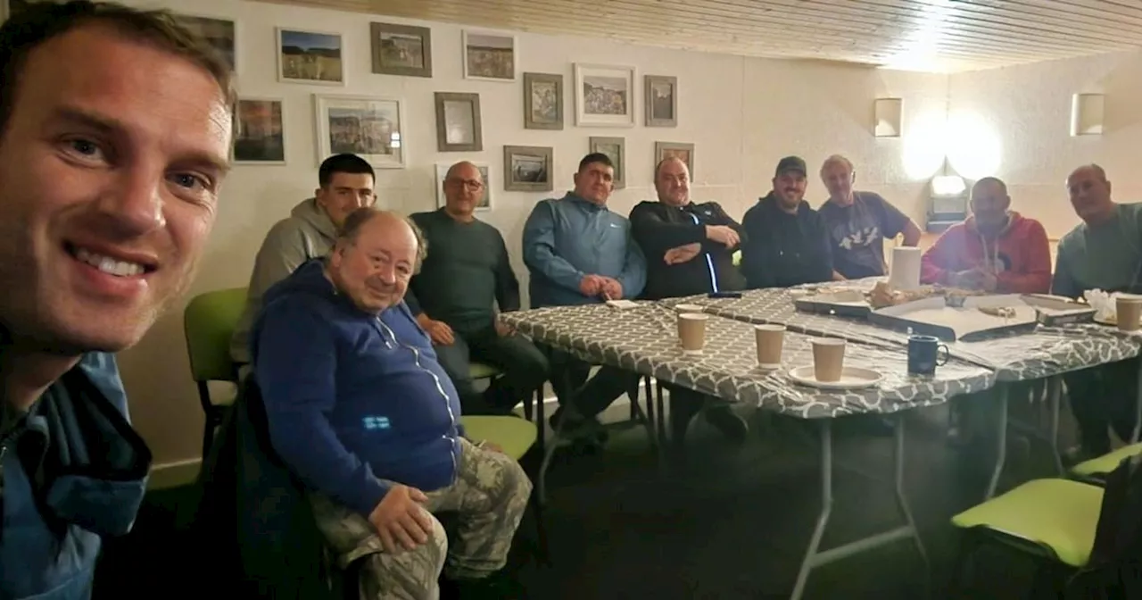 Conversation will come naturally as men at Burnhill group share practical skills