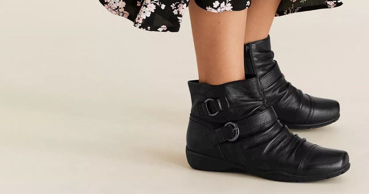 M&S shoppers 'walking for miles' in ankle boots that are 'comfy from first wear'