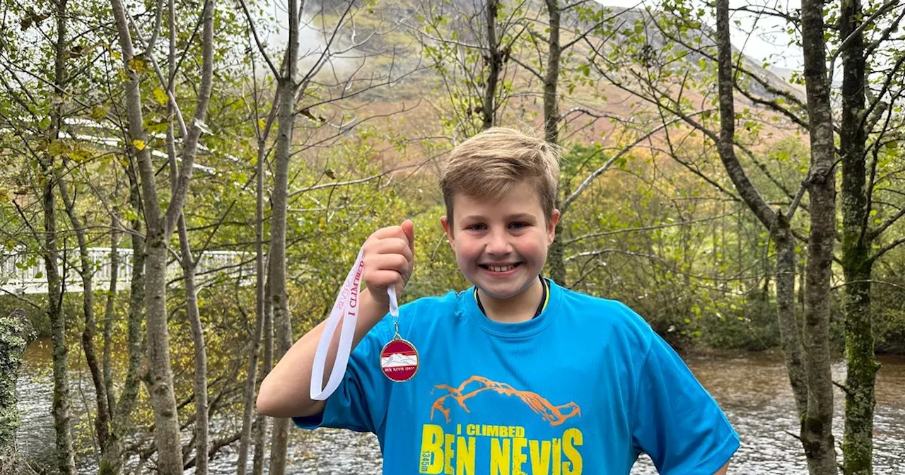 Rutherglen schoolboy scales Nevis to raise money to help others reach base camp