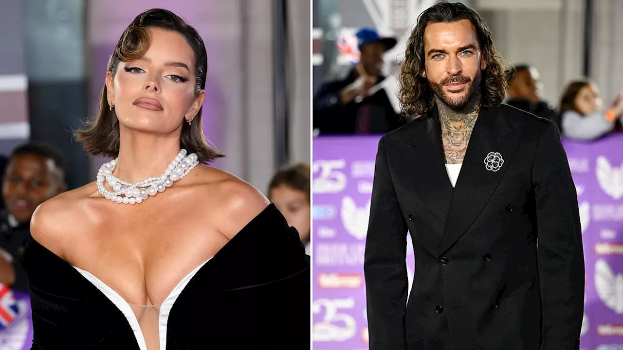 Maura Higgins FINALLY confirms romance with Pete Wicks as the pair kiss at the Pride of Britain...