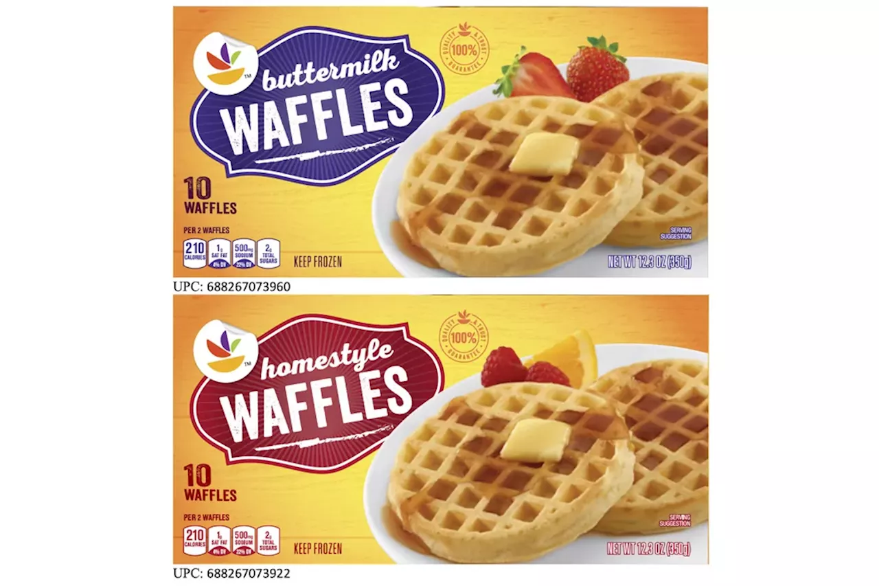 Waffles and other breakfast foods recalled due to listeria concerns