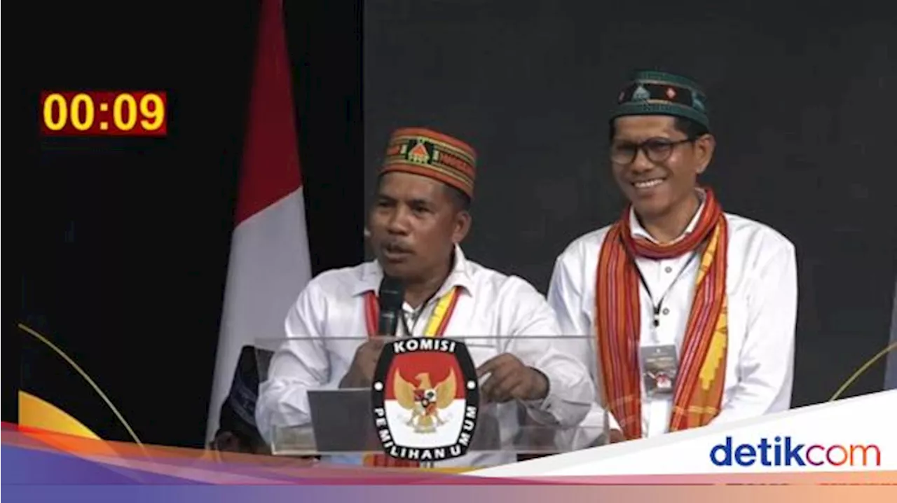 Debat Perdana Pilbup Manggarai Timur, Harum Tawarkan Pancaprogram