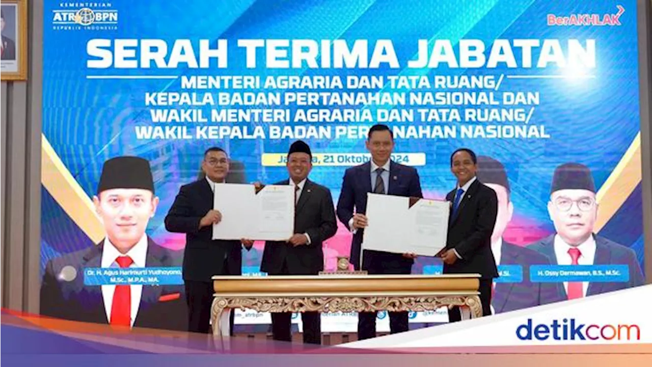 Resmi Jadi Menteri ATR, Nusron Wahid Beberkan 3 Tugas Besar