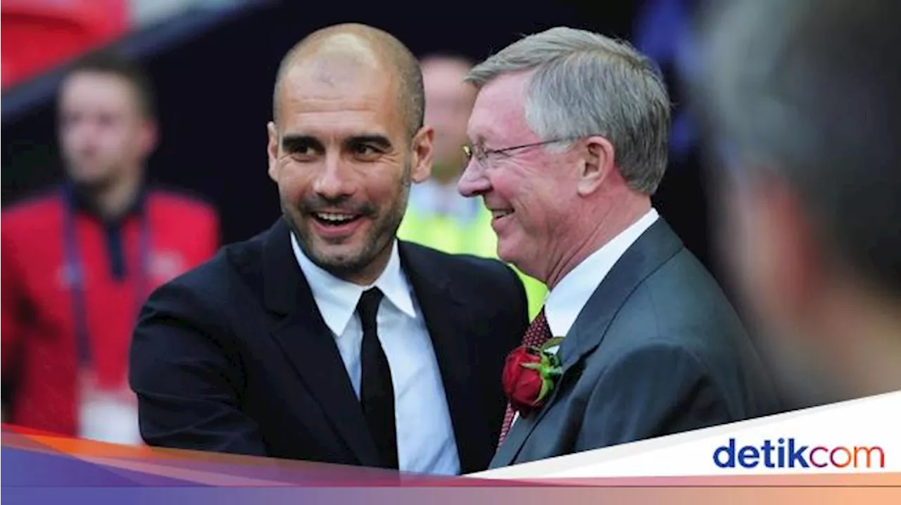 MU Depak Sir Alex, Ini Respons Pep Guardiola