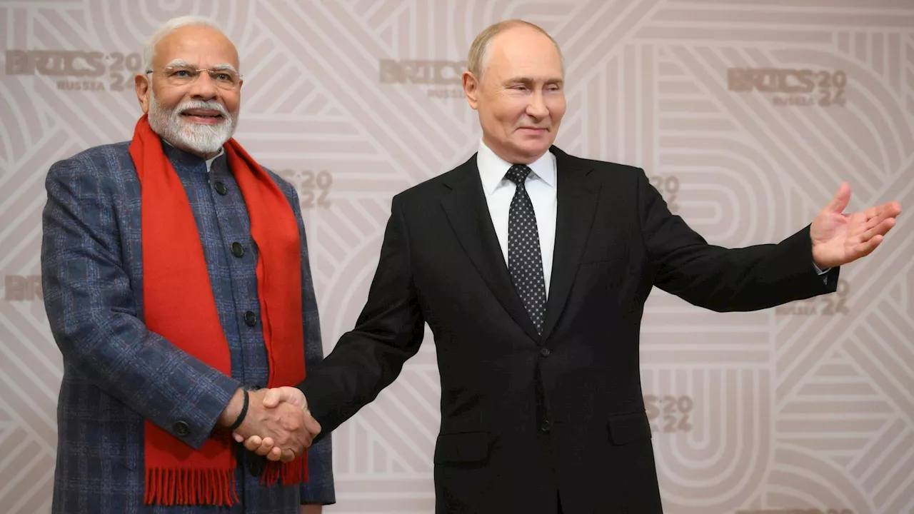  BRICS-Gipfel in Russland: Modi dringt auf Frieden in der Ukraine