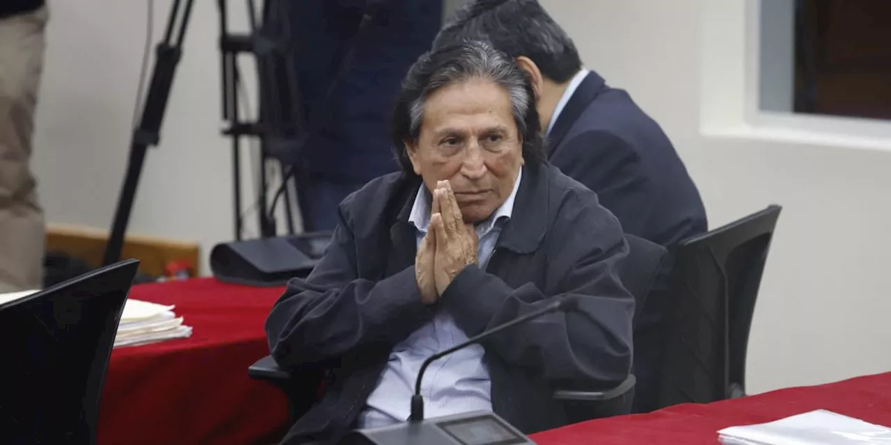 Justicia de Perú condena a 20 años de prisión al expresidente Toledo por aceptar sobornos