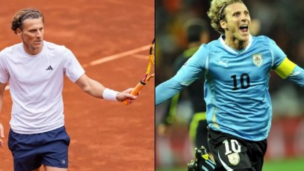 El regreso de Diego Forlán… al tenis: jugará como profesional el Challenger de Montevideo