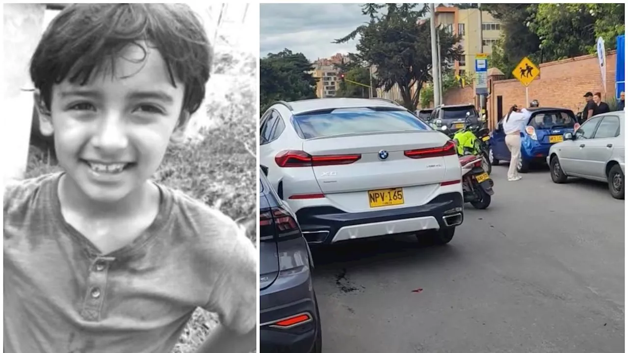 Lo que dijo la Policía de accidente en el que murió niño Juan Felipe Camargo: investigan por homicidio culposo a conductora de BMW en Bogotá