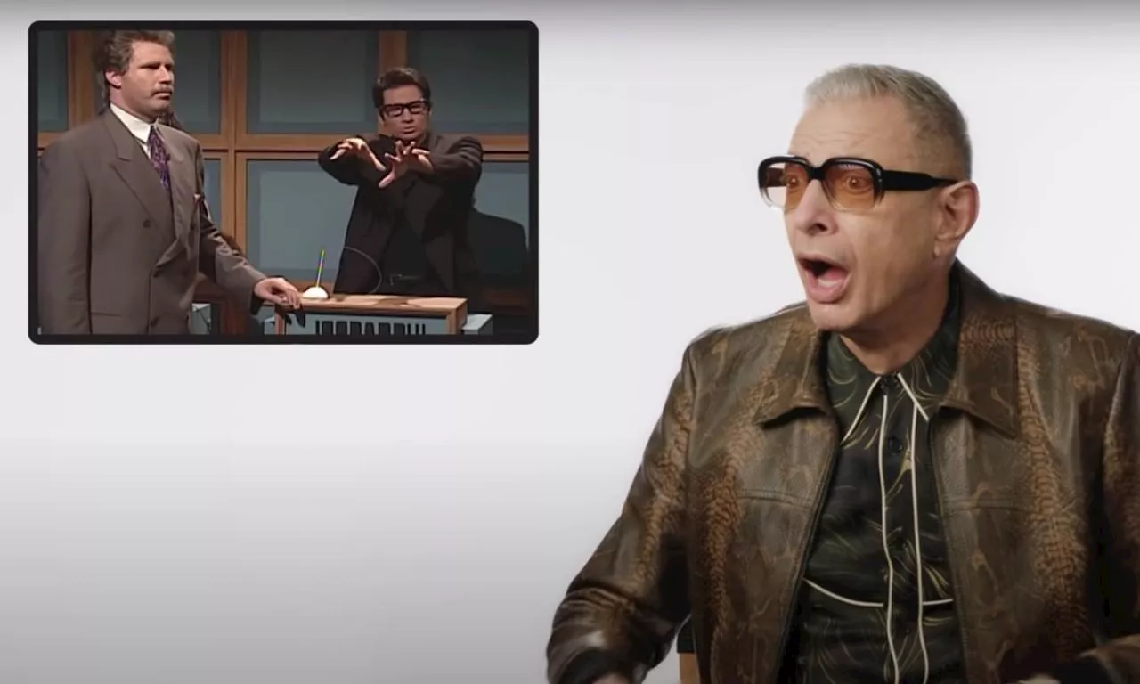 Here’s Jeff Goldblum reacting to famous Jeff Goldblum impersonations