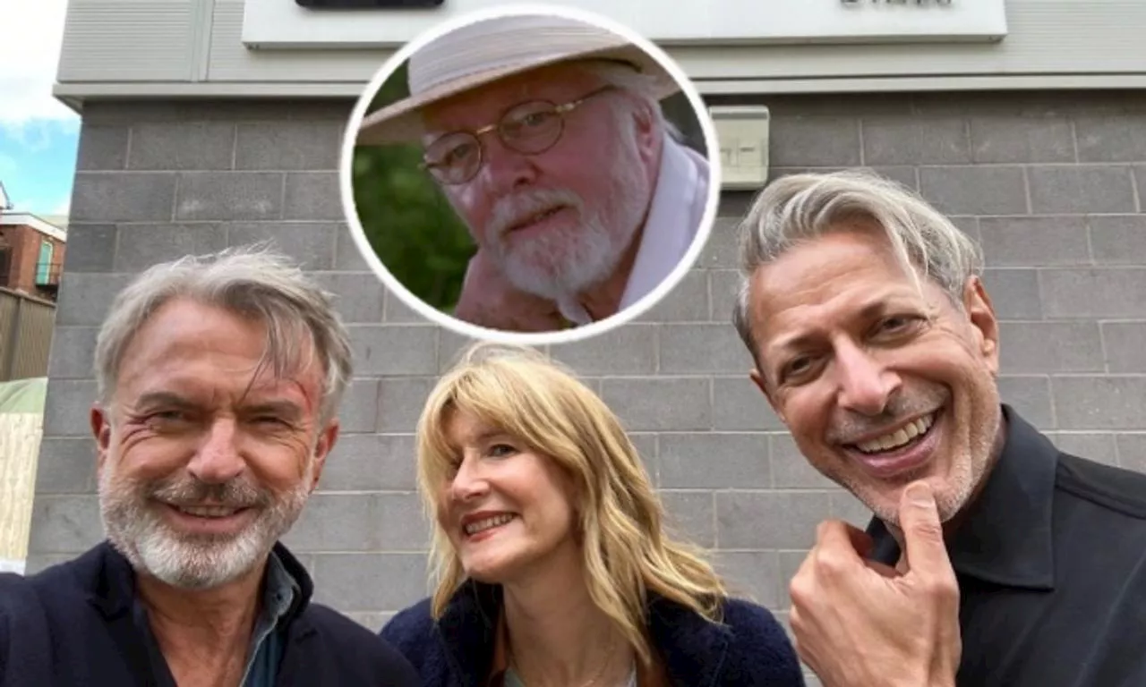 Laura Dern, Jeff Goldblum, Sam Neill offer tribute to ’Jurassic Park’ co-star Richard Attenborough