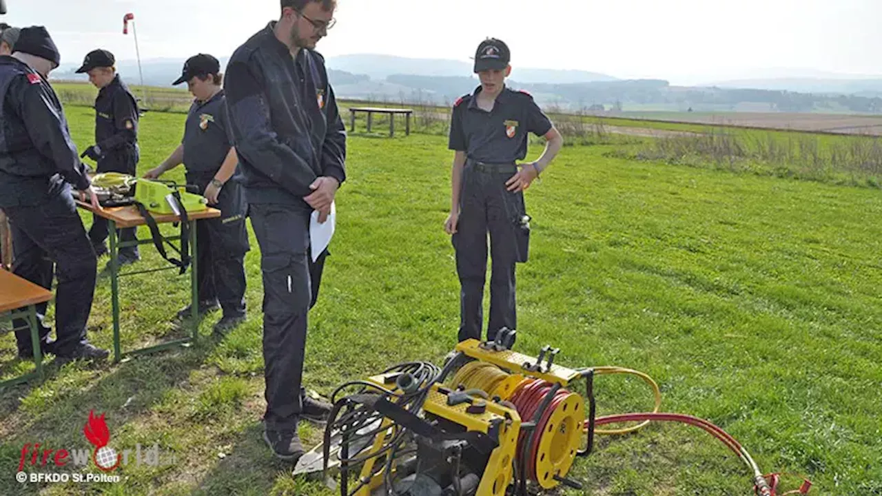 Nö: 450 Feuerwehrmitglieder beim Orientierungsbewerb 2024 des Bezirkes St. Pölten