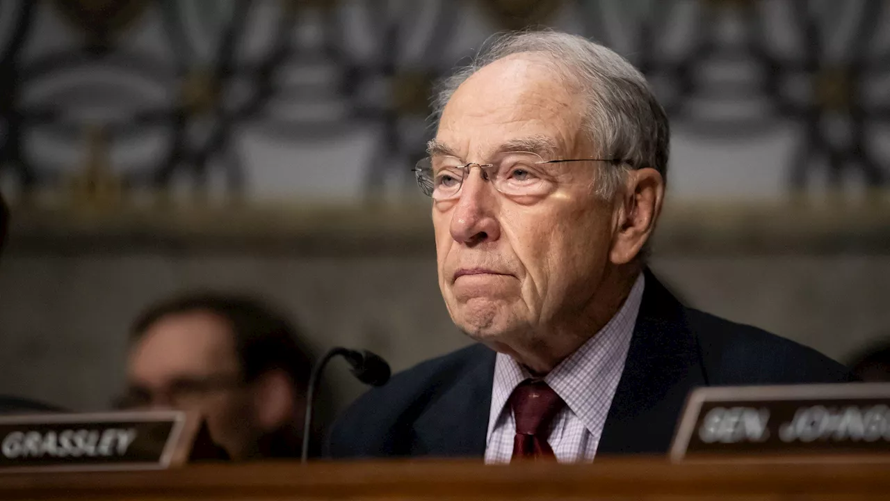 Anonymous GOP senator concerned about Grassley, 91, reclaiming key judiciary committee chair: report