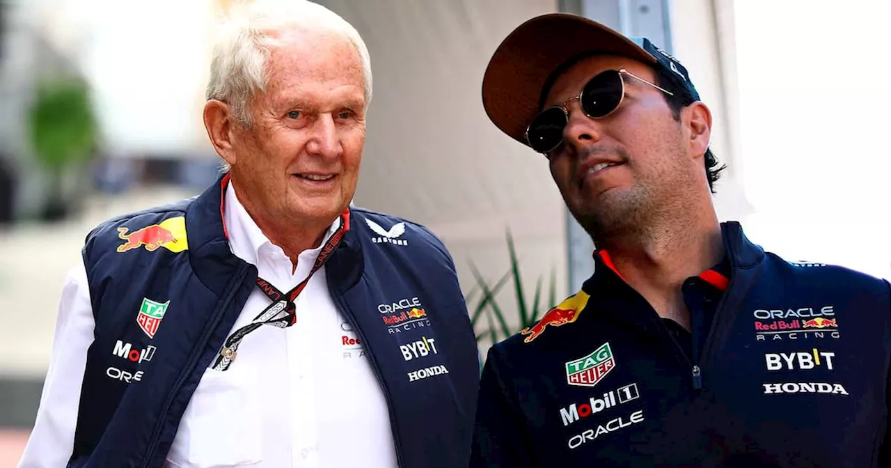 Helmut Marko revela fecha para que Red Bull defina futuro de Checo Pérez: ‘Antes no será'