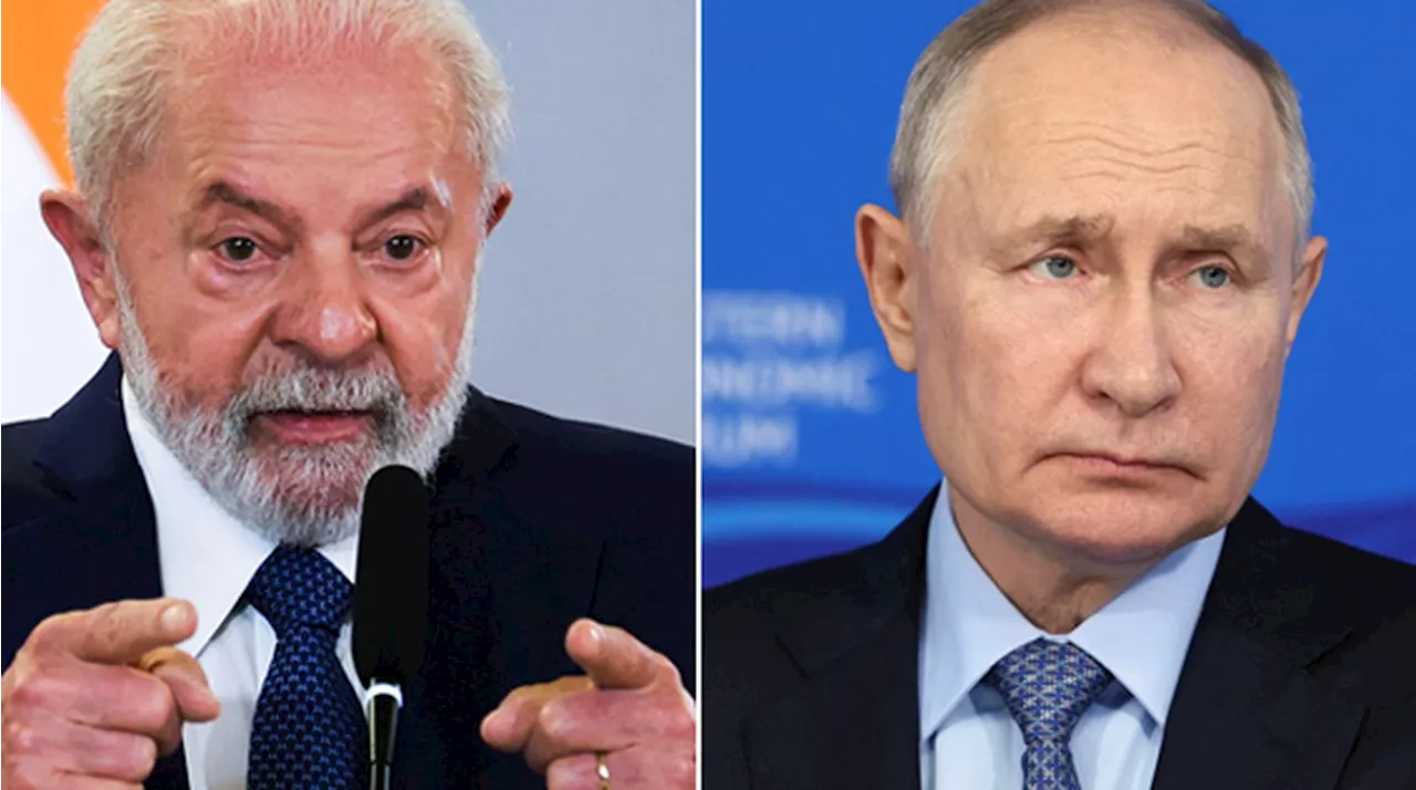 Após cancelar ida à Rússia, Lula conversa com Putin por telefone por 20 minutos