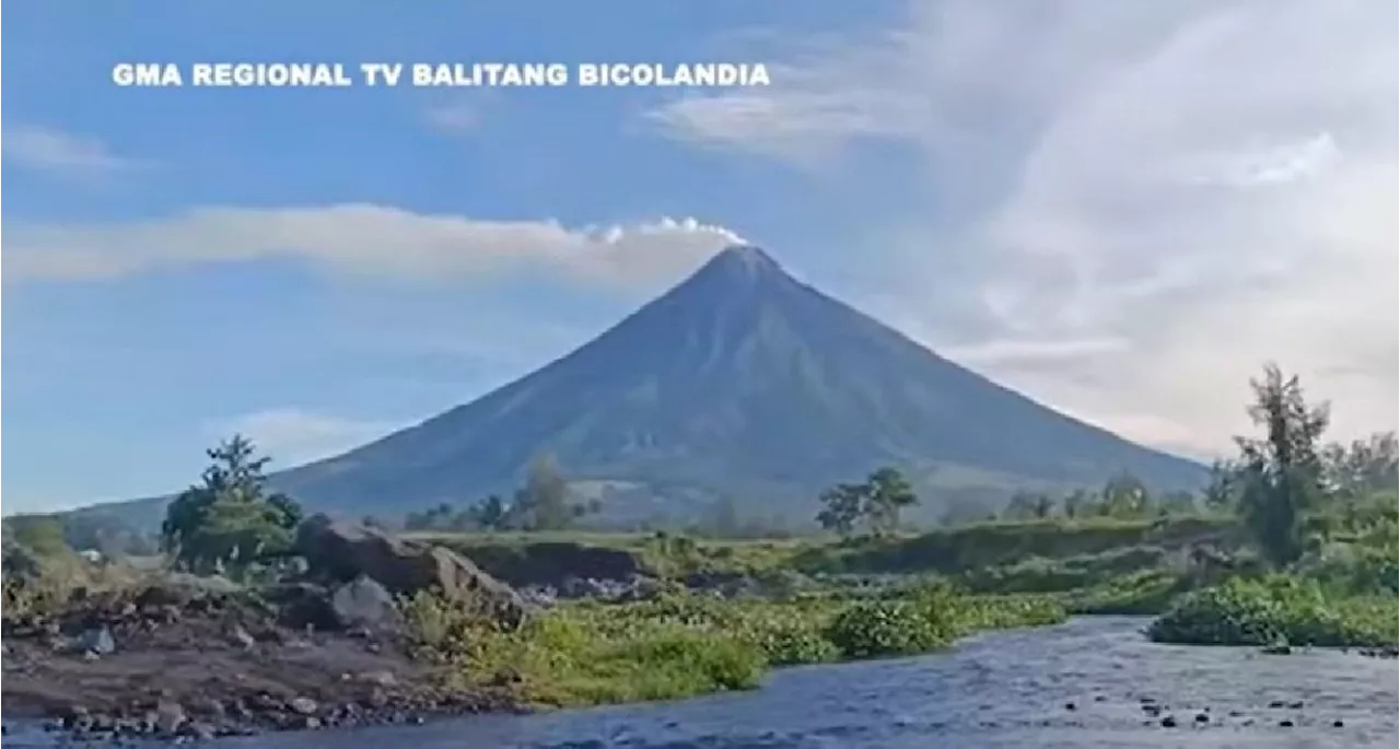 PHIVOLCS warns of possible lahar from Mayon Volcano due to Kristine