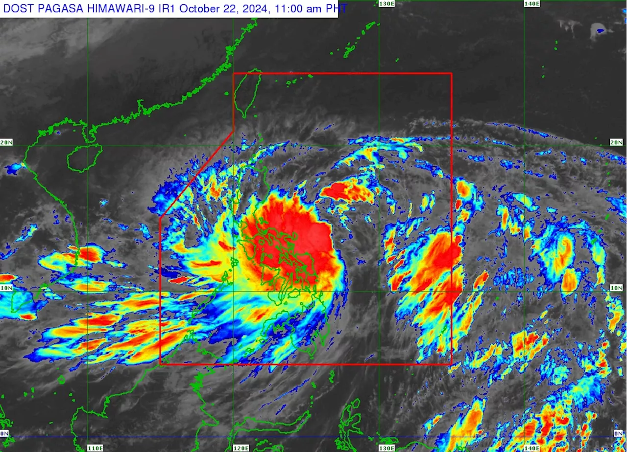 Signal No. 2 up over Catanduanes as TS Kristine maintains strength