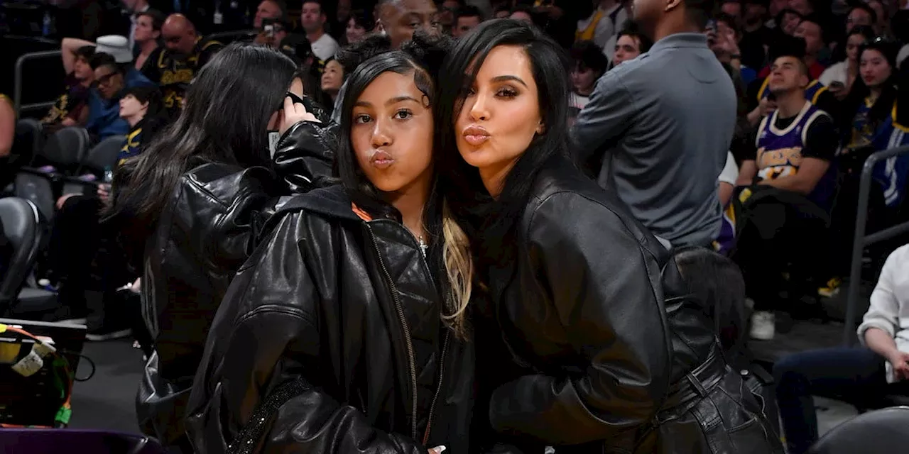 North West Gifts Mom Kim Kardashian a Lavish Diamond Necklace for Her Birthday