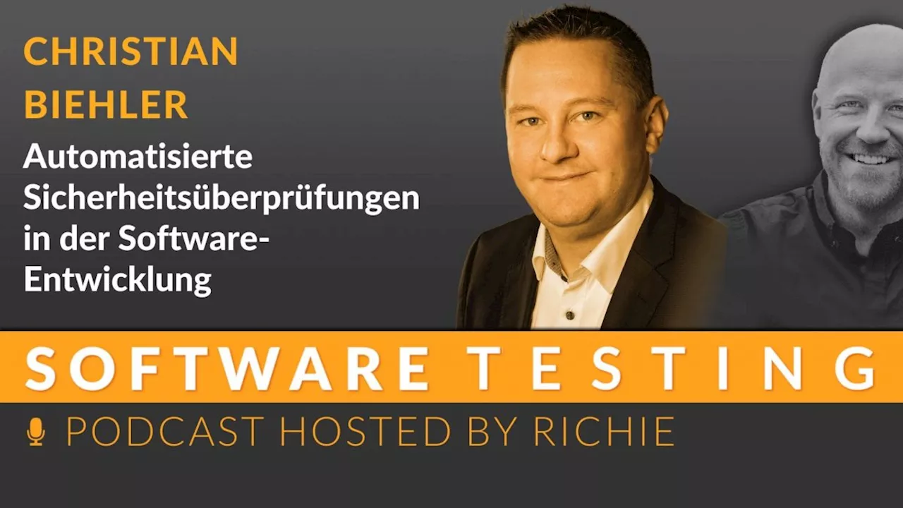 Podcast Software Testing: Automatisierte Sicherheitstests in der CI/CD-Pipeline
