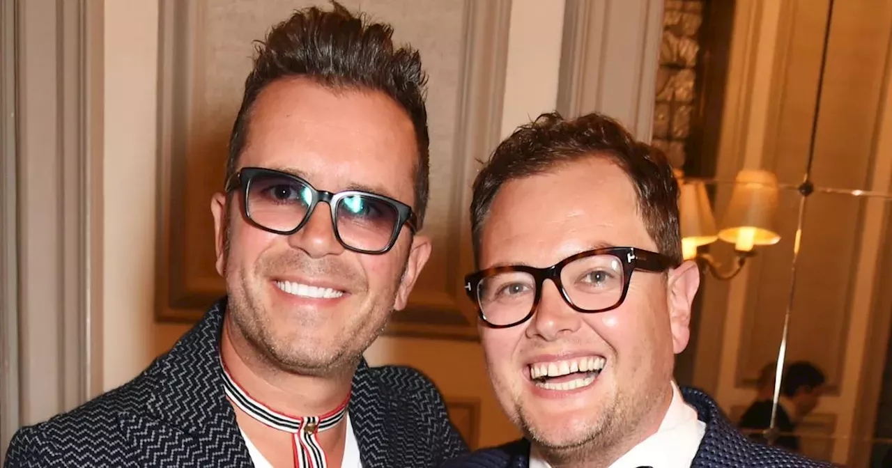 Alan Carr to reunite with ex-husband for one day three years after messy divorce