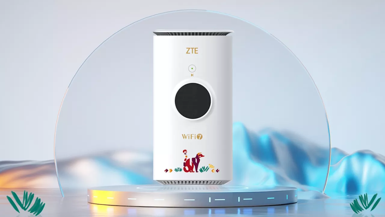 ZTE launches WiFi 7 ONT with integrated smart screen