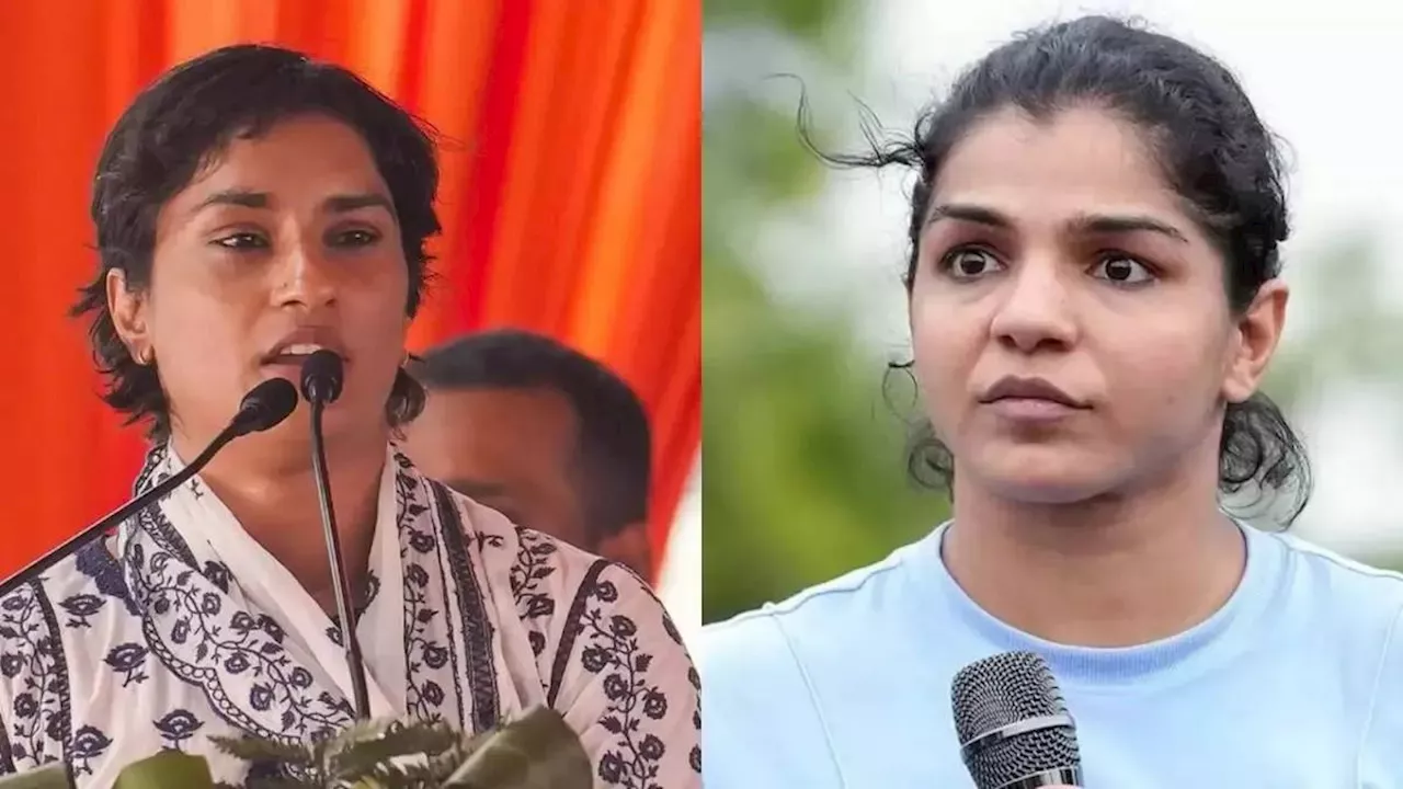 Vinesh Phogat ने साक्षी मलिक के दावों पर तोड़ी चुप्‍पी, बोली- 'ये उनके निजी विचार, मैं सहमत नहीं'