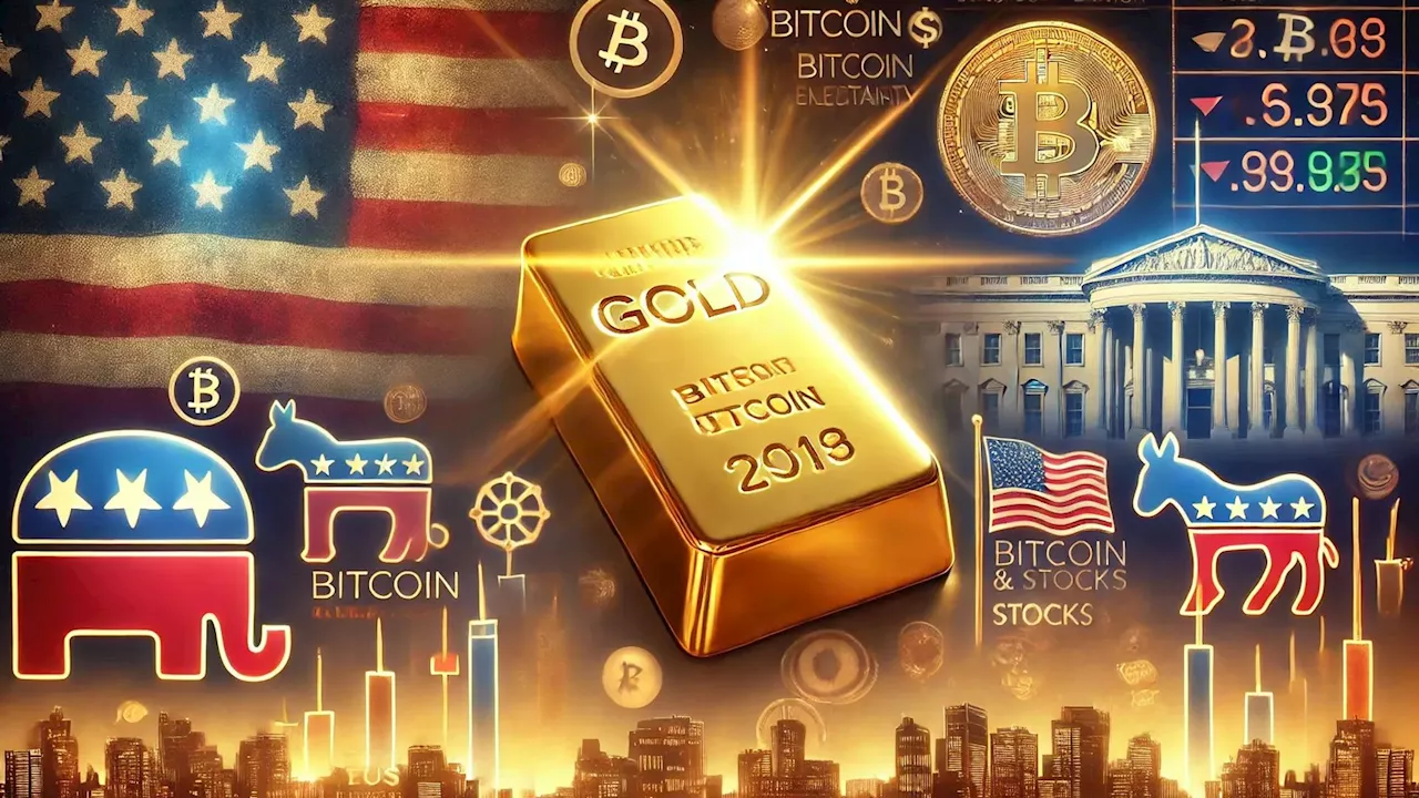 Gold outshines Bitcoin and stocks as U.S. election uncertainty weighs on markets