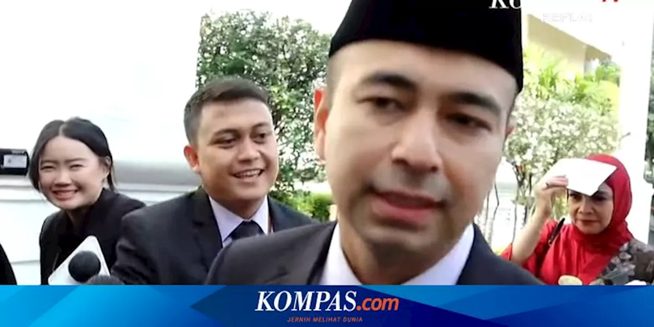 Jadi Utusan Khusus Presiden, Raffi Ahmad Bicara Kapasitas Diri