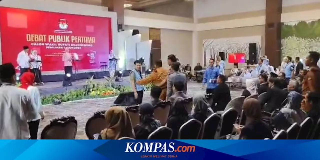 Kronologi Debat Calon Wakil Bupati Bojonegoro Dibubarkan karena Ricuh