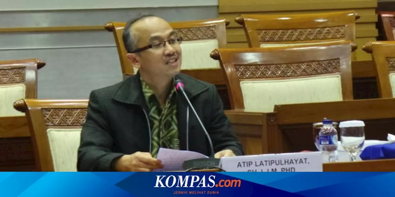 Profil Prof. Atip, Guru Besar Hukum Unpad yang Jadi Wakil Mendikdasmen