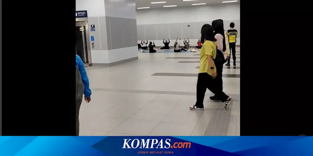 Ramai soal Olahraga Pound Fit di Dalam Stasiun MRT Jakarta, Ini Kata Manajemen