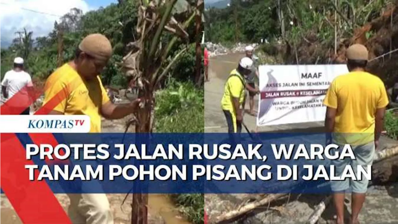 Pemkot Ambon Respons Protes Warga Soal Jalan Rusak dan Tumpukan Sampah di Bahu Jalan