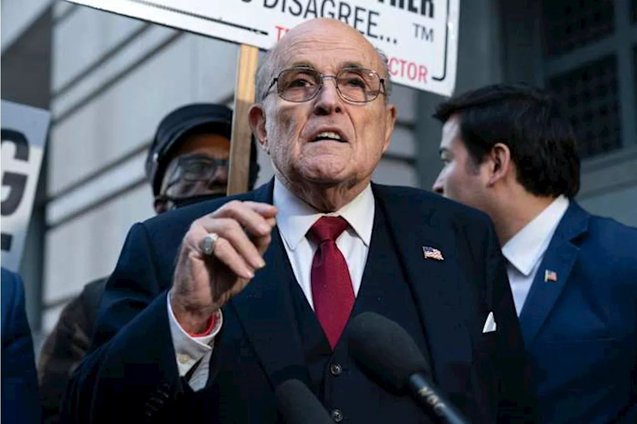 Rudy Giuliani ordered to turn over NYC apartment, 26 watches to Georgia election workers