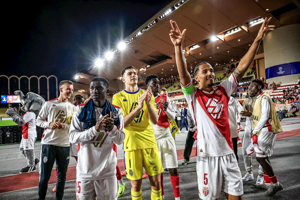 C1: Monaco domine l'Etoile Rouge de Belgrade et regarde vers le haut