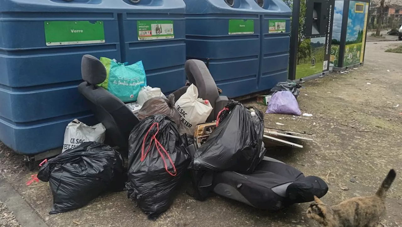 Lévignac. Qui se débarrasse de ses déchets sur la voie publique ?