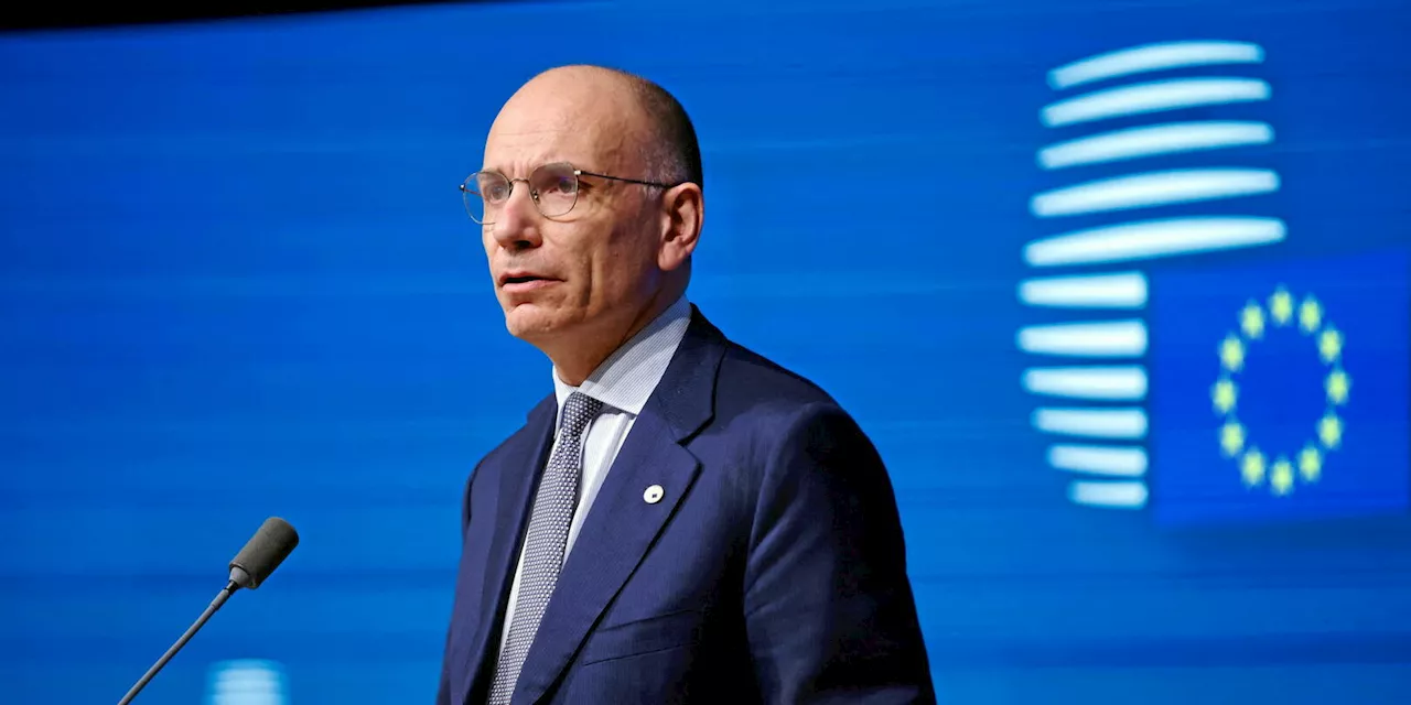 Marché unique : Enrico Letta secoue l’Europe pour éviter la colonisation américaine