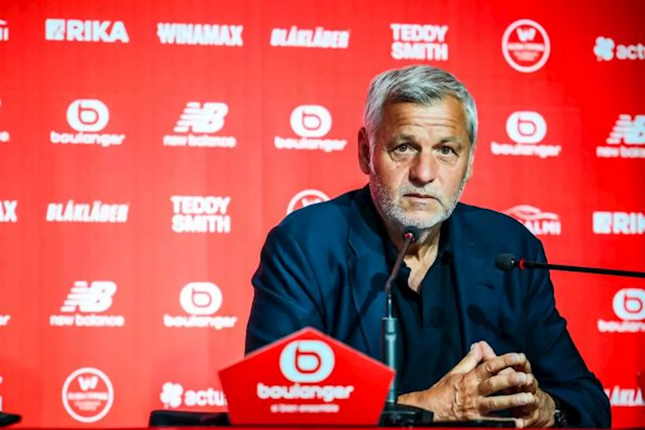 Bruno Genesio (Lille), avant d'affronter l'Atlético de Madrid : « On doit montrer un visage ambitieux »