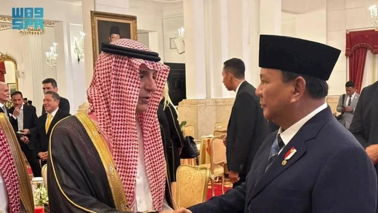 Utusan Arab Saudi Beri Surat dari Raja Salman untuk Prabowo Subianto Saat Pelantikan Presiden, Apa Isinya?