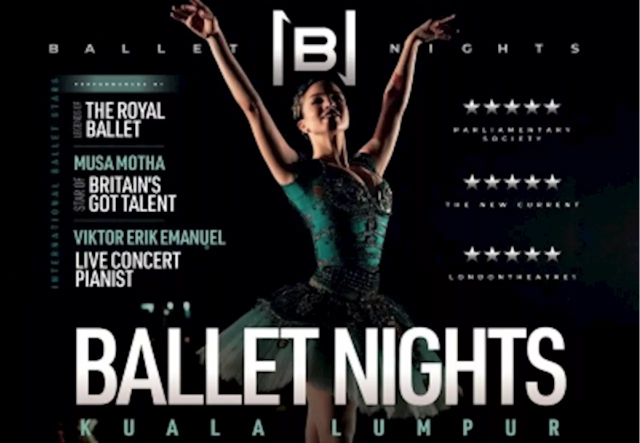 AGT, BGT's Golden Buzzer — Musa Motha, legends of the Royal Ballet, concert pianist Viktor Erik Emanuel to feature in Ballet Nights Kuala Lumpur (VIDEO)