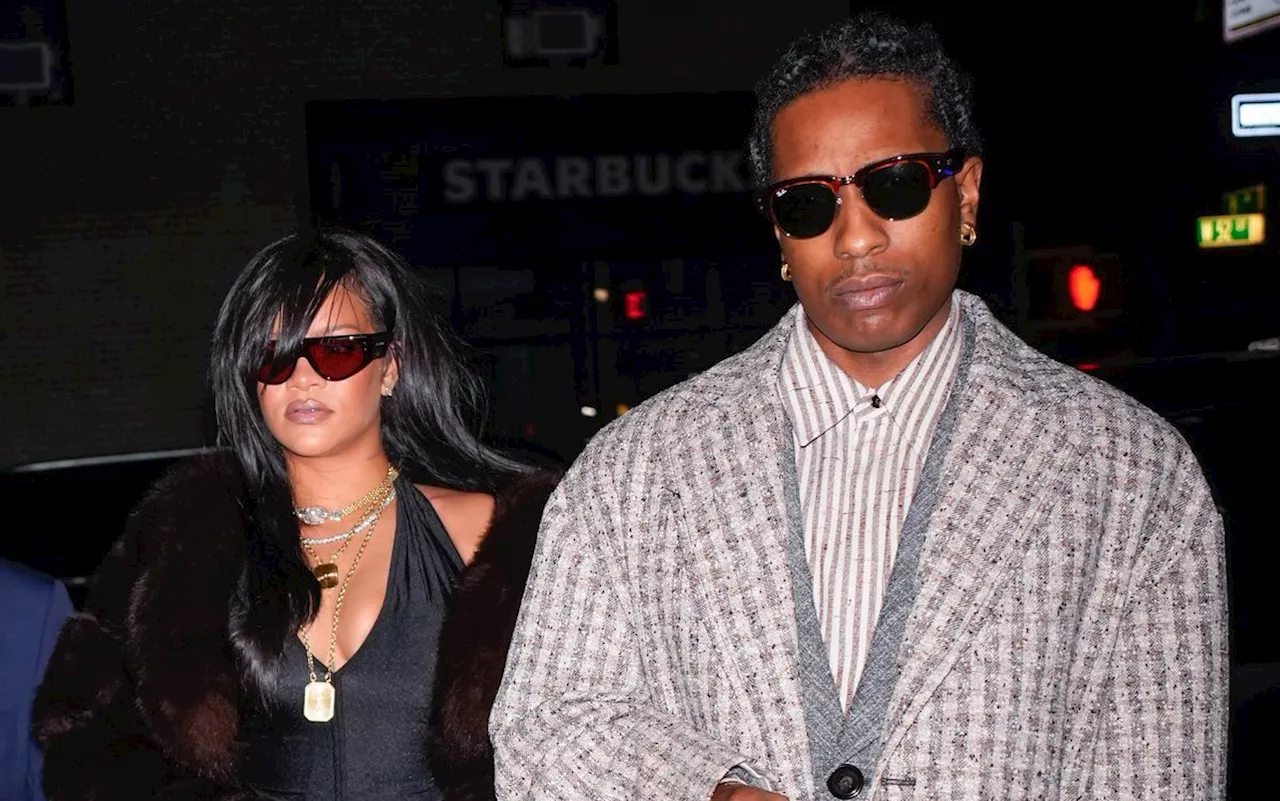 Rihanna and A$AP Rocky Epitomize Mom and Dad Matching in Identical Puma Sneakers