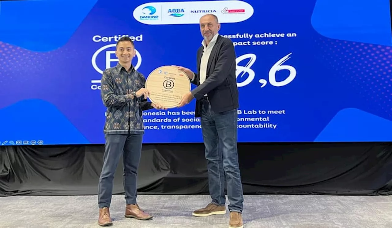 Danone Komitmen Bangun Bisnis Berkelanjutan